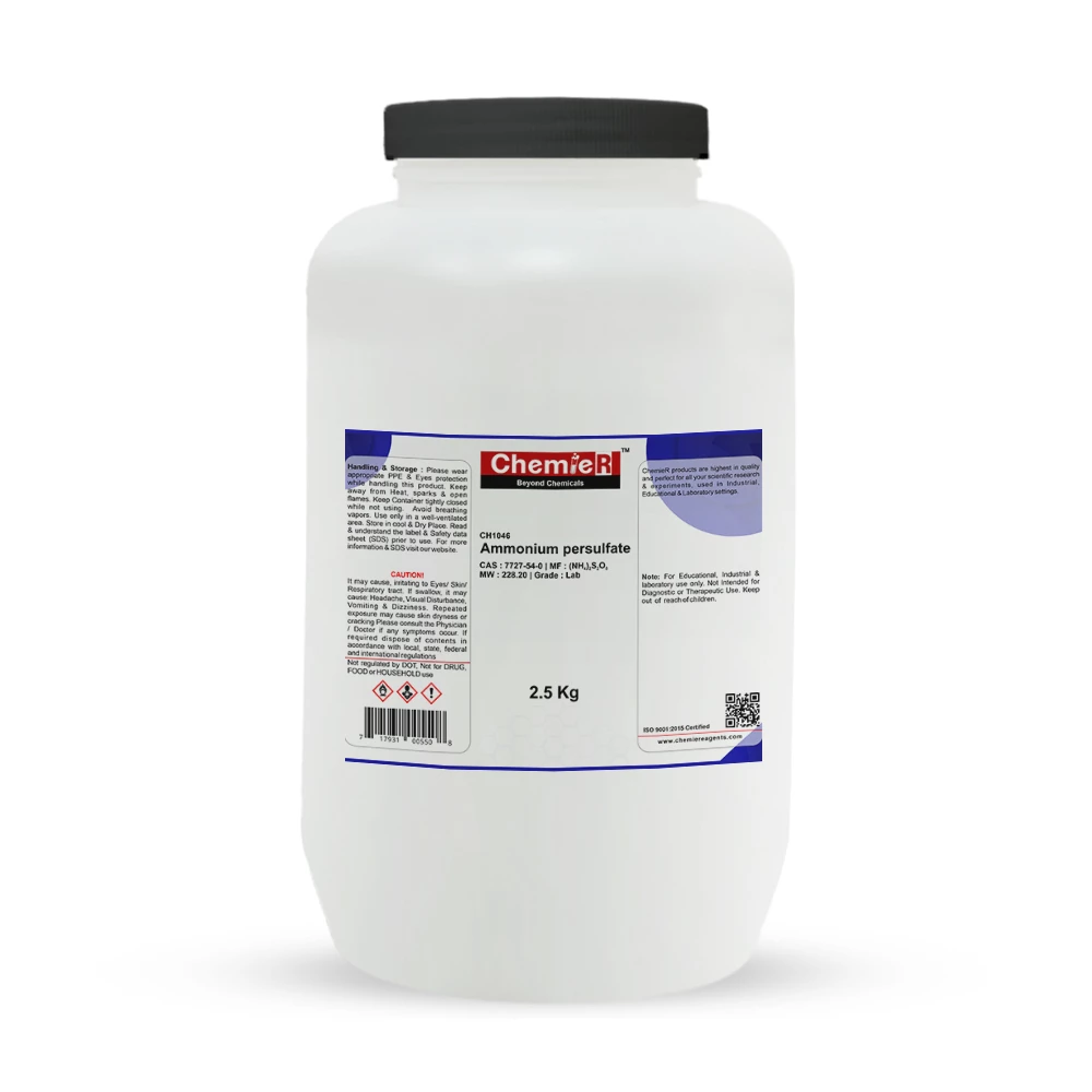 Ammonium Persulfate Lab