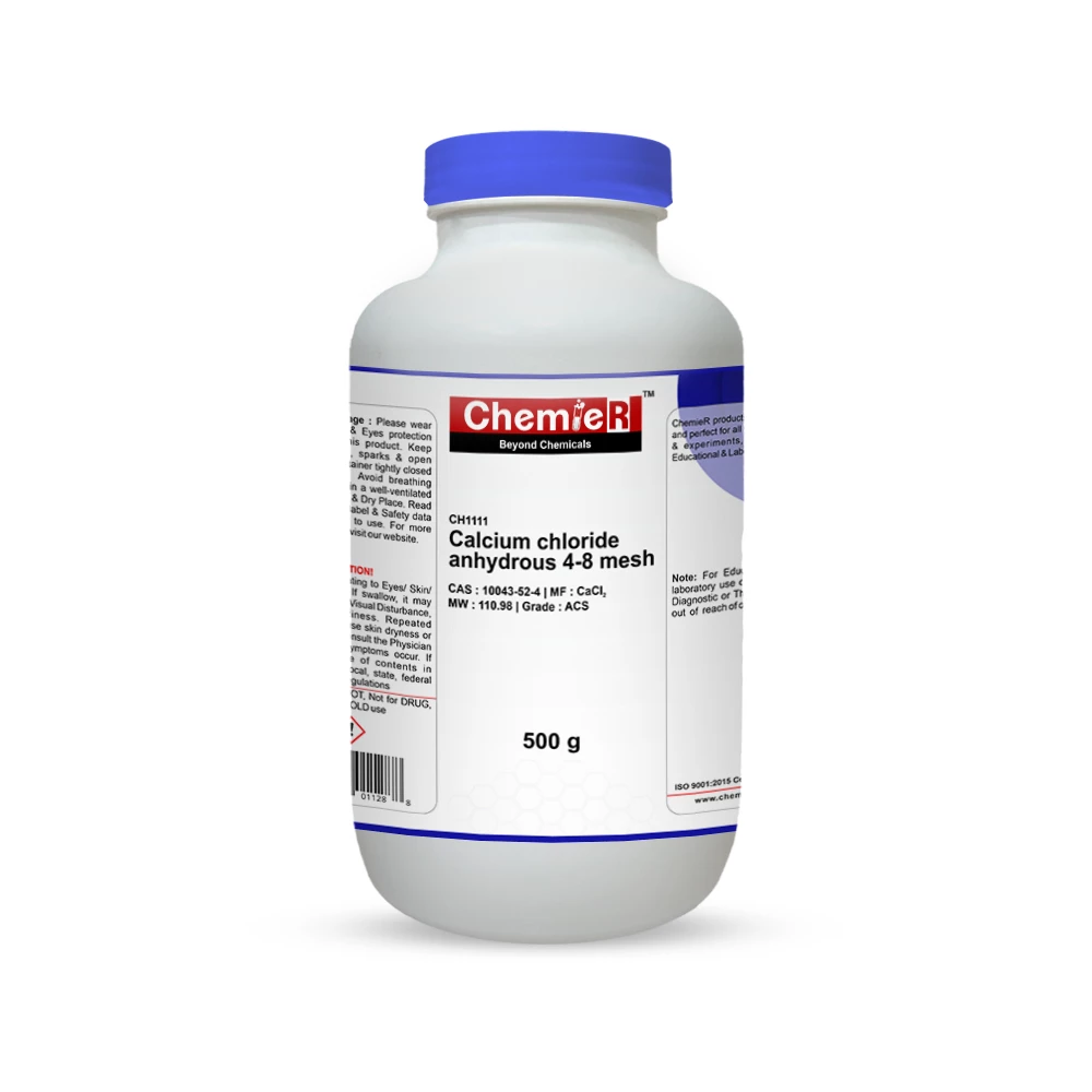 Calcium Chloride Anhydrous 4-8 mesh