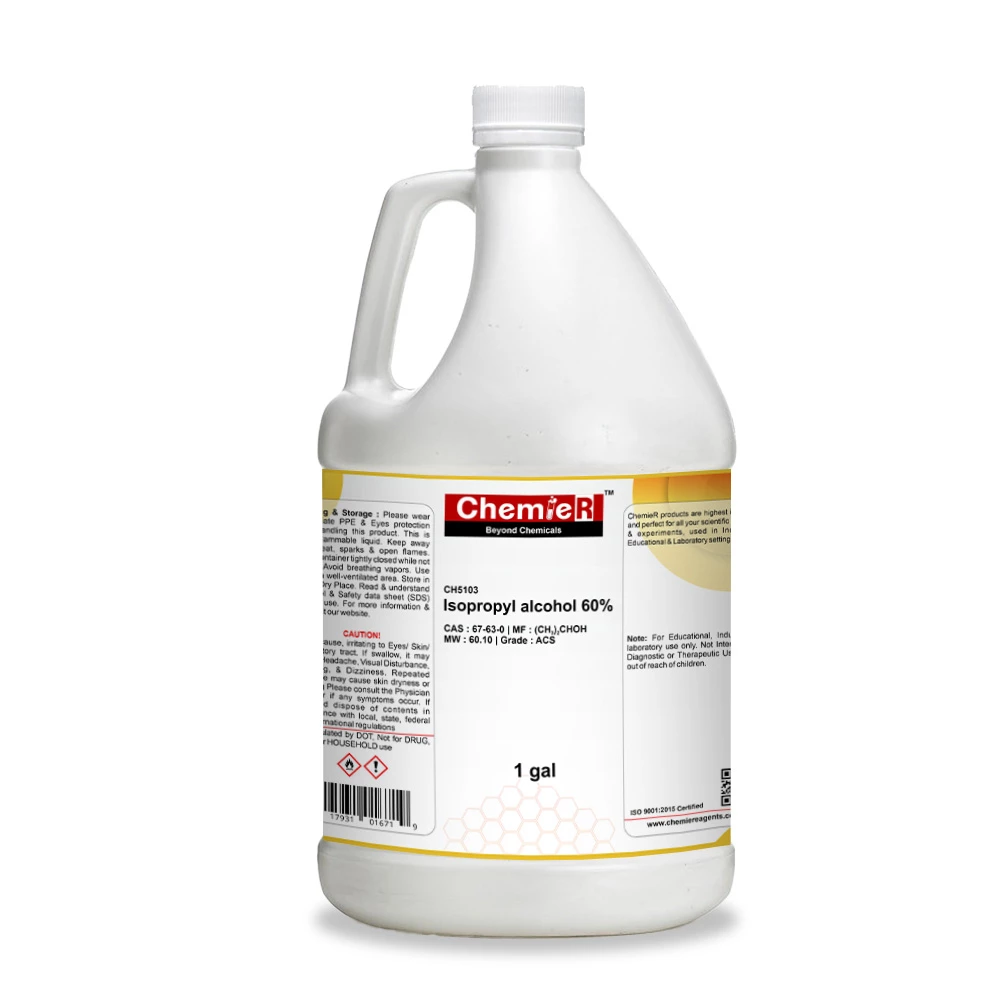 Isopropyl alcohol 60% ACS