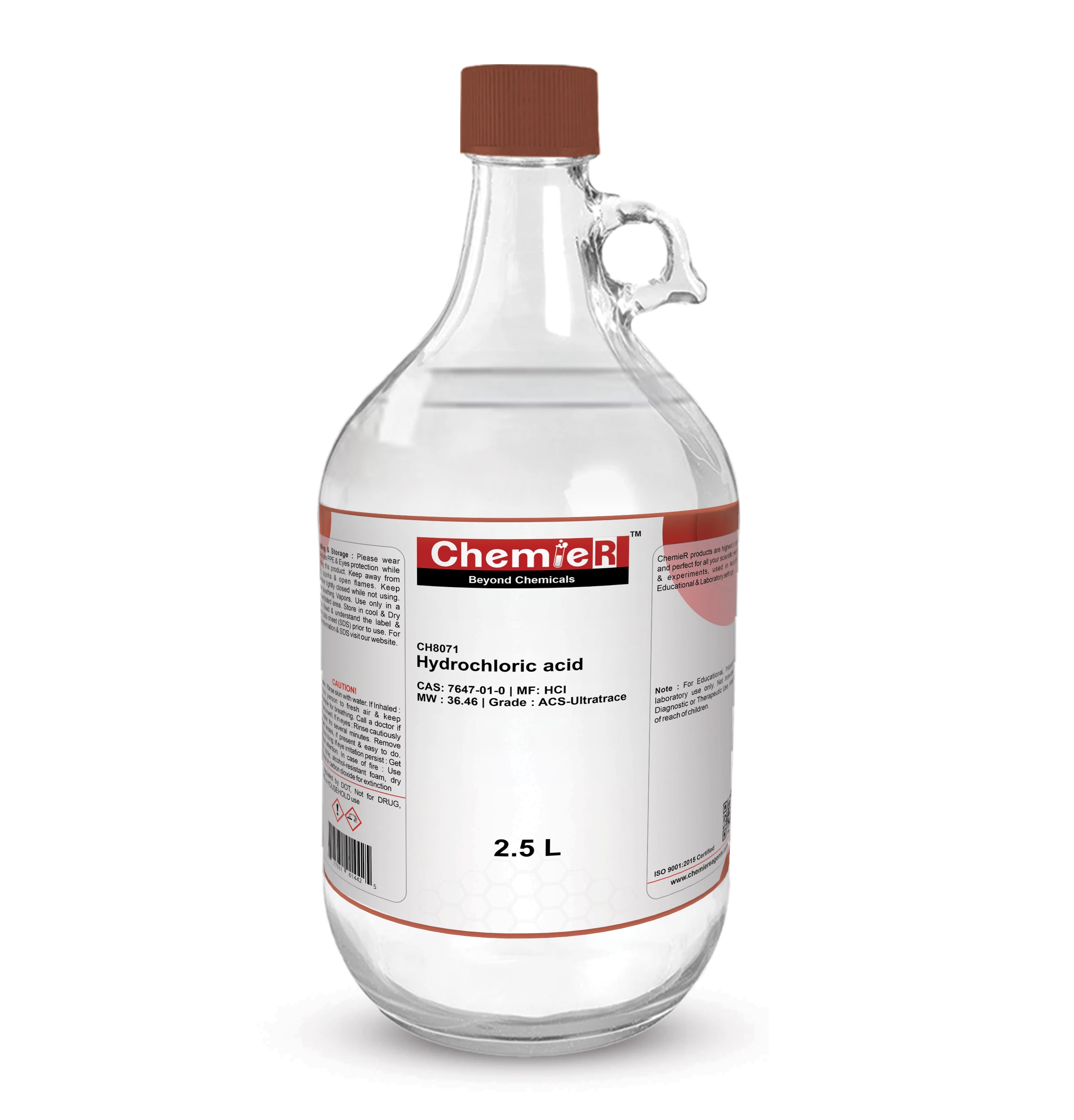 Hydrochloric acid ACS - Ultratrace