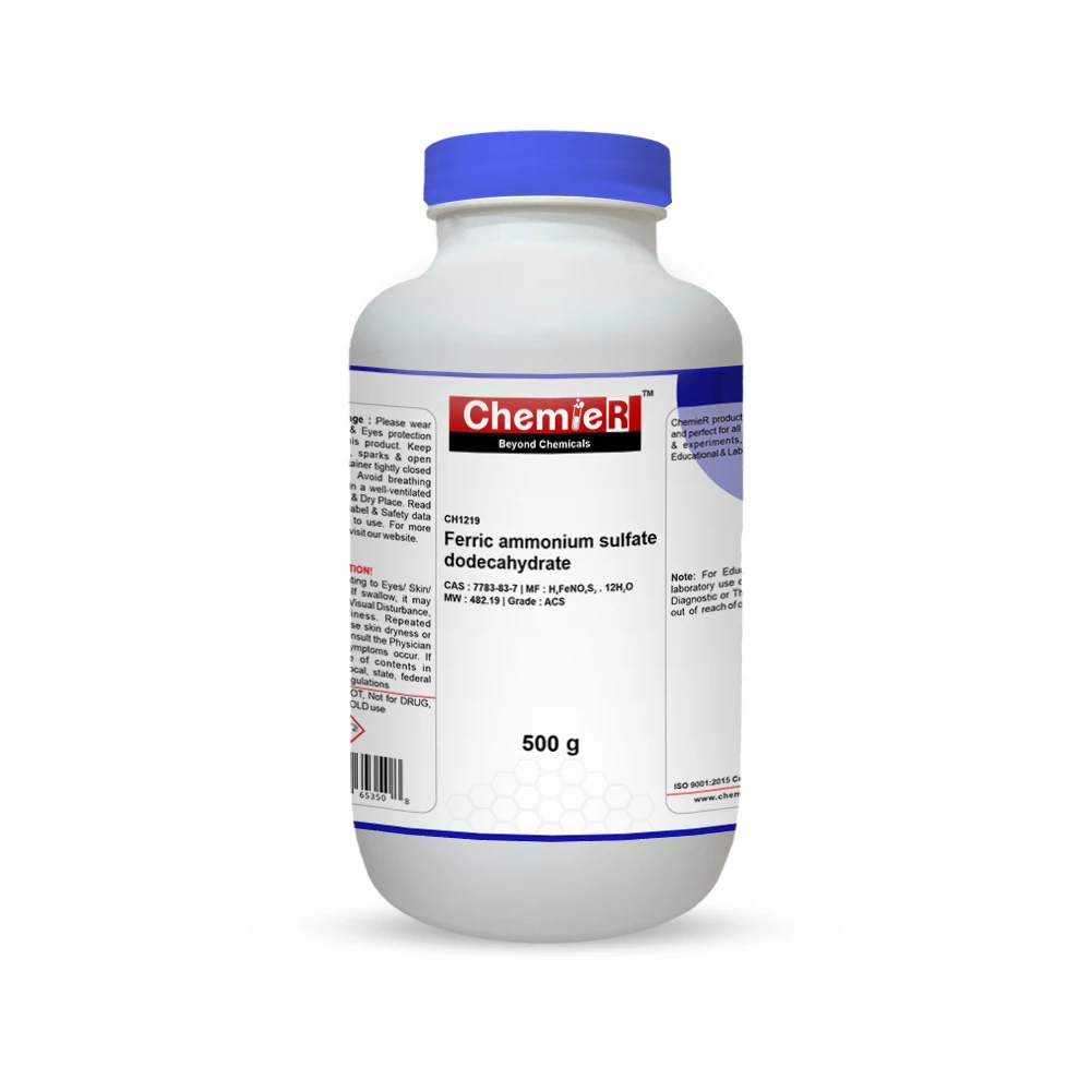 Ferric Ammonium Sulfate Dodecahydrate ACS