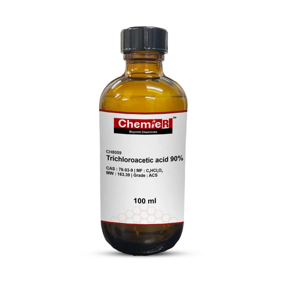 Ch8059-trichloroacetic-acid-90-acs-100ml | ChemieR USA trichloroacetic-acid-90-acs-100ml